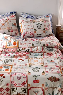 Mariana Tile Duvet Cover Set