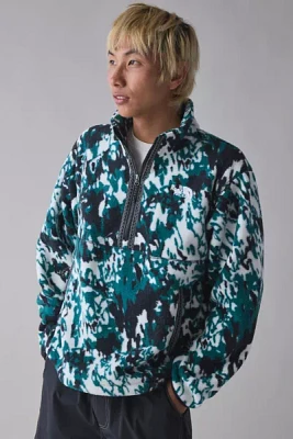 The North Face Fleeski Patterned Quarter Zip Fleece Sweatshirt
