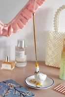 Goose Incense & Ring Holder Dish