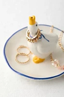 Goose Incense & Ring Holder Dish