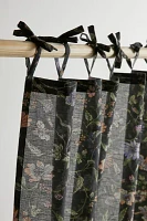 Ella Vine Floral Window Panel