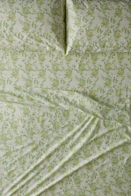 Vivian Toile Floral Sheet Set