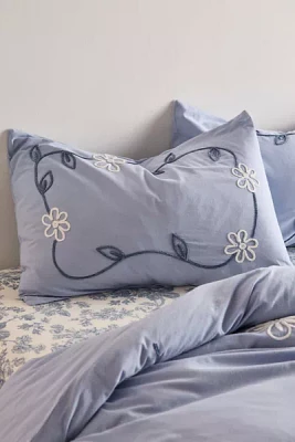 Falling Vines Floral Sham Set