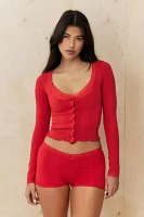 Out From Under Pointelle Cardigan