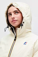 K-Way Eiffel Orsetto Fleece Lined Hooded Windbreaker Jacket