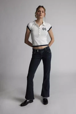 BDG Brooke Extended Tab Denim Flare Jean