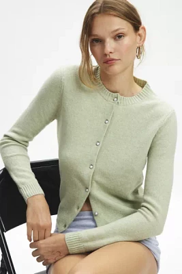 Kimchi Blue Rachel Pearl Embellished Button Cardigan