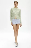 Kimchi Blue Rachel Pearl Embellished Button Cardigan