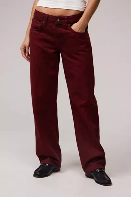 BDG Lenn Straight Leg Snake Print Trouser