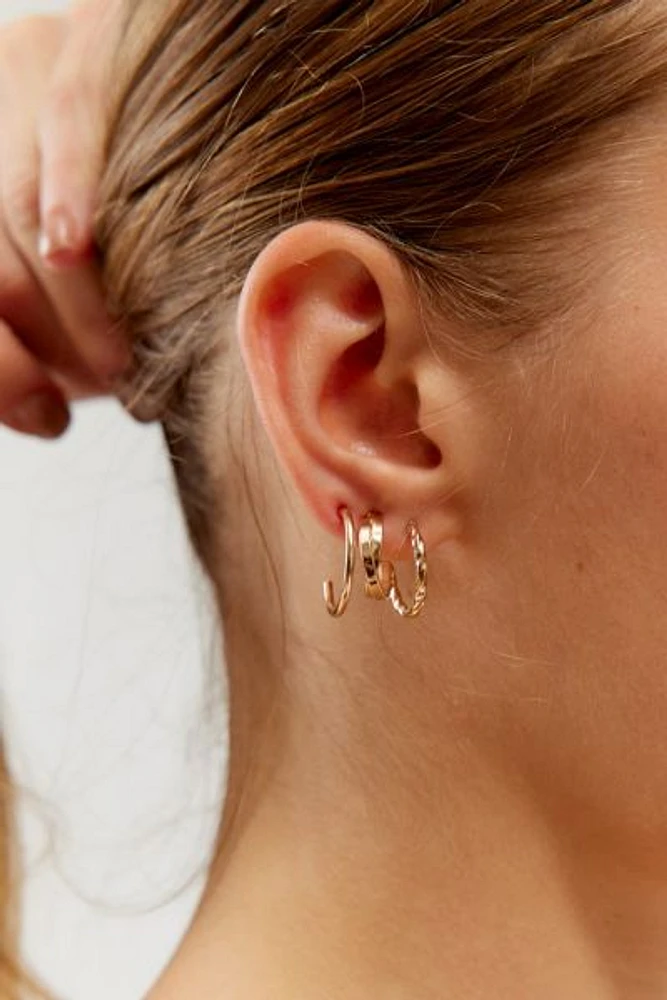 Ebbie Hoop Earring Set