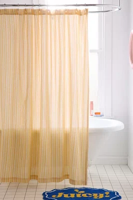 Multi-Striped Patterned Shower Curtain