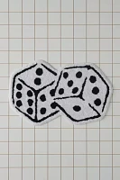 Dice Tufted Bath Mat