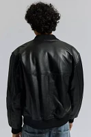 ICEBERG Leather Bomber Jacket
