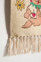 Strawberry Cat Wall Hanging