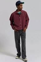 ReMADE By UO Overdyed Wash Check Cropped Shirt