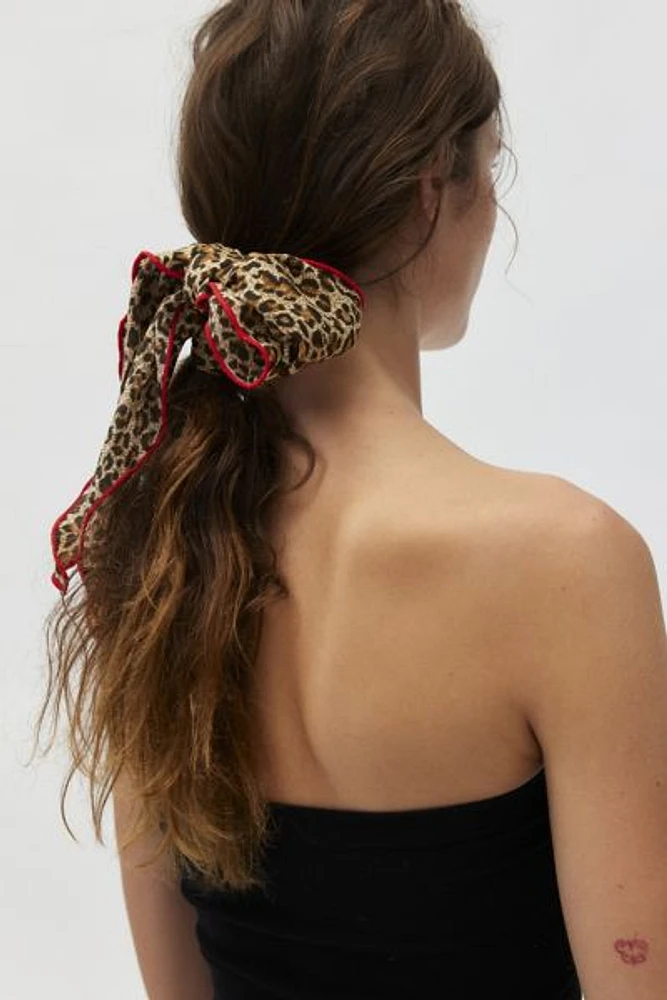 Leopard Print Headscarf