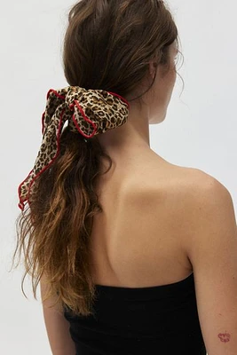 Leopard Print Headscarf