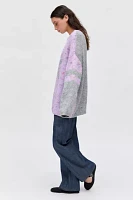 BDG Stella Star Graphic Oversized Pullover Sweater