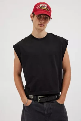 BDG Grayson Solid Cutoff Muscle Tank