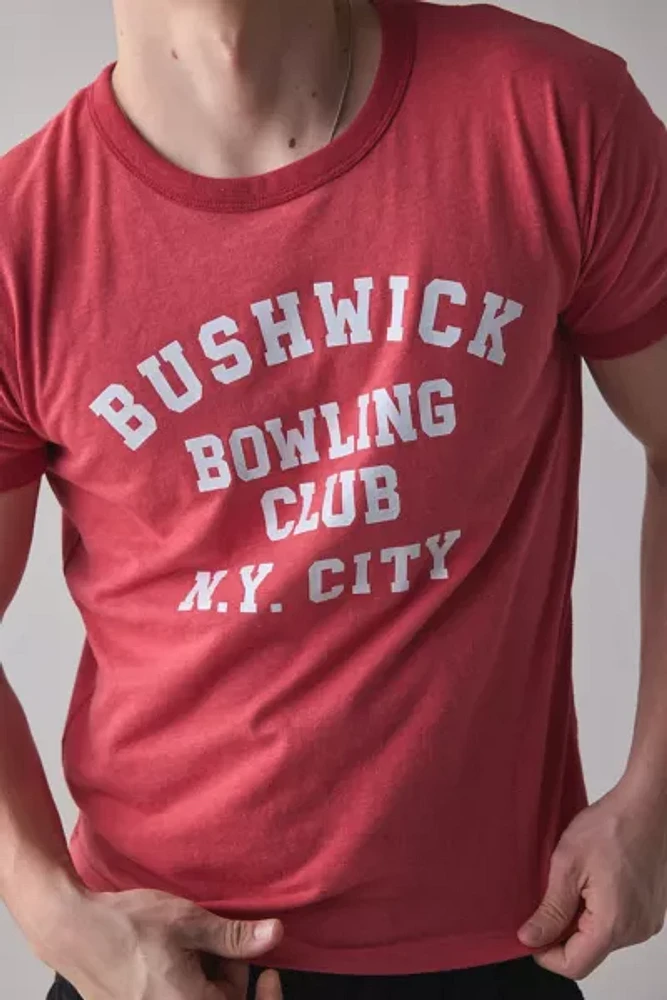 BDG Varsity Graphic Slim Fit Retro Ringer Tee