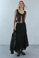Out From Under Dolce Verano Satin Flyaway Corset Cami