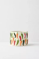 Chili Pepper Icon Ceramic Planter