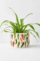 Chili Pepper Icon Ceramic Planter