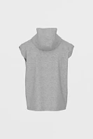 New Balance Athletics BP Lightweight Sleeveless Hoodie Sweatshirt