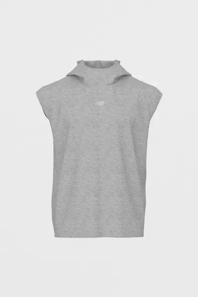 New Balance Athletics BP Lightweight Sleeveless Hoodie Sweatshirt