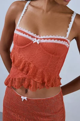 Out From Under X Wild Lovers Tanya Lace Corset Top