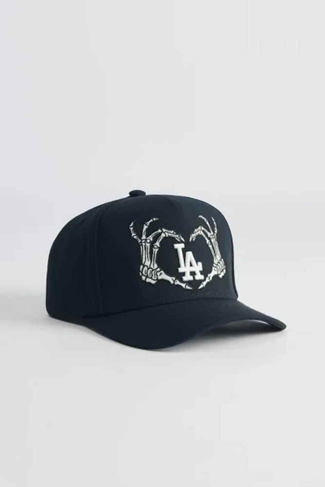 Mitchell & Ness MLB Los Angeles Dodgers Skeleton Hand Hat