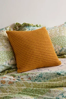 ReMADE By UO Waffle Throw Pillow