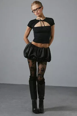 For Love & Lemons Lena Bubble Micro Mini Skirt