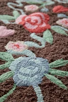 Bear Embroidered Shag Rug