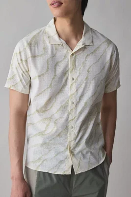 Roark Run Amok Bless Up Patterned Short Sleeve Shirt