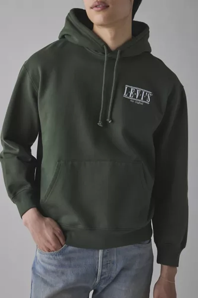 Levi's® Logo Graphic Relaxed Fit Hoodie Sweatshirt