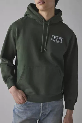 Levi's® Logo Graphic Relaxed Fit Hoodie Sweatshirt