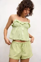 Out From Under Sage Floral Short