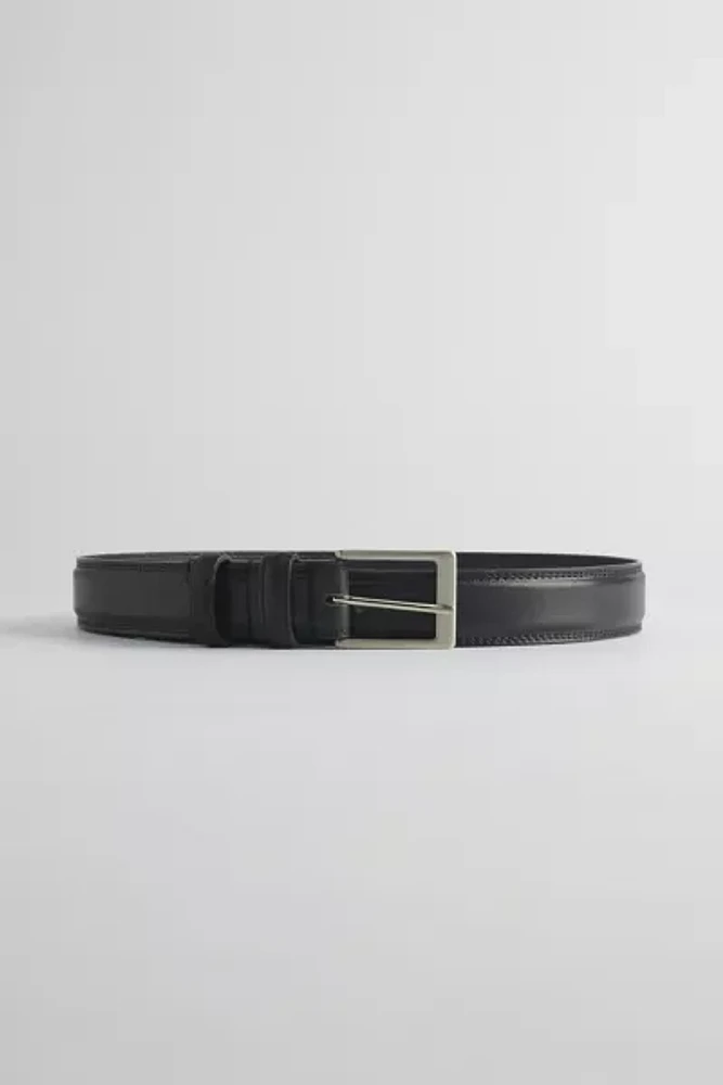 Basic Beveled Leather Belt