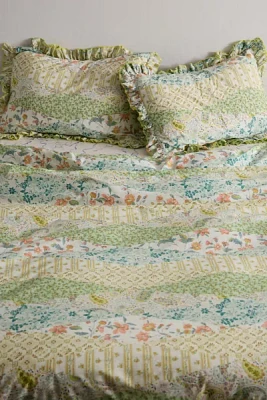 Josephine Ruffle Breezy Cotton Percale Duvet Cover