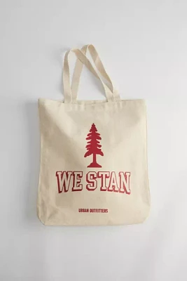 We Stan College Slogan Tote Bag