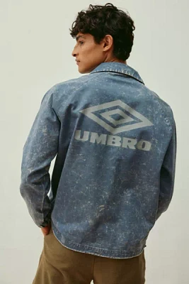 Umbro Washed Cotton Drill Shirt Jacket