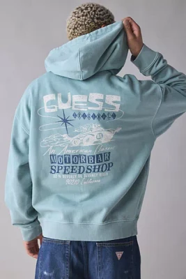 GUESS ORIGINALS Motorbar Graphic Hoodie Sweatshirt