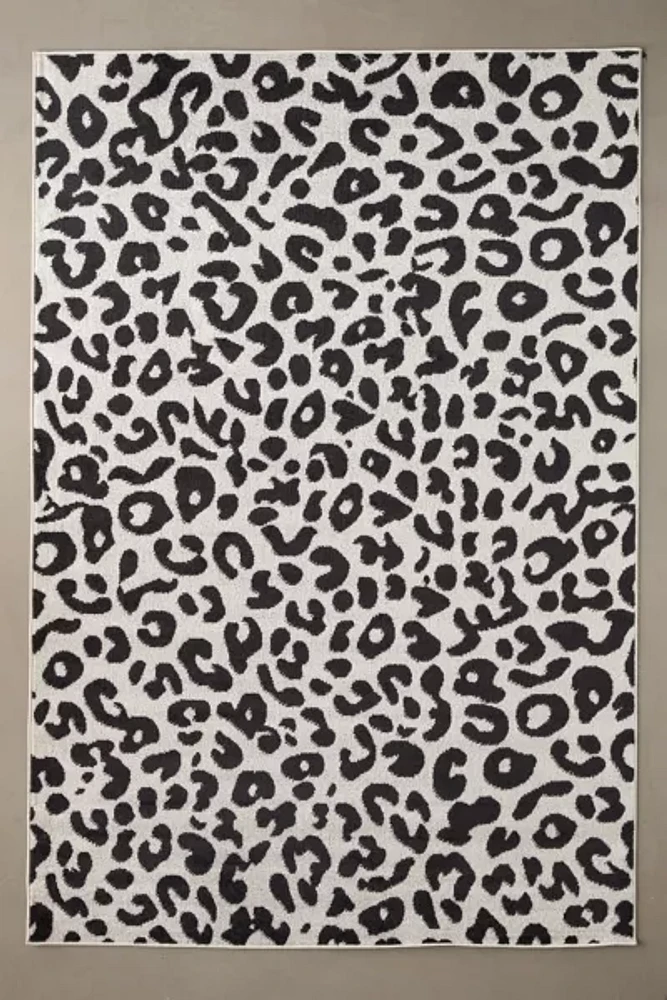 Leopard Printed Performance Rug