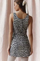 Kimchi Blue June Boatneck Bib Collar Mini Dress