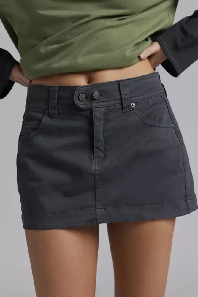 BDG Sarah Chino Micro Mini Skirt