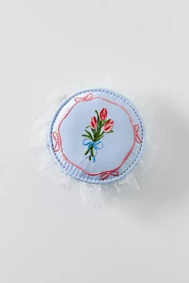 UO Heart Ruffle Pill Case