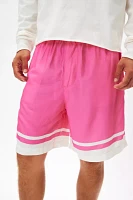 UO Contrast Stripe Rayon Short