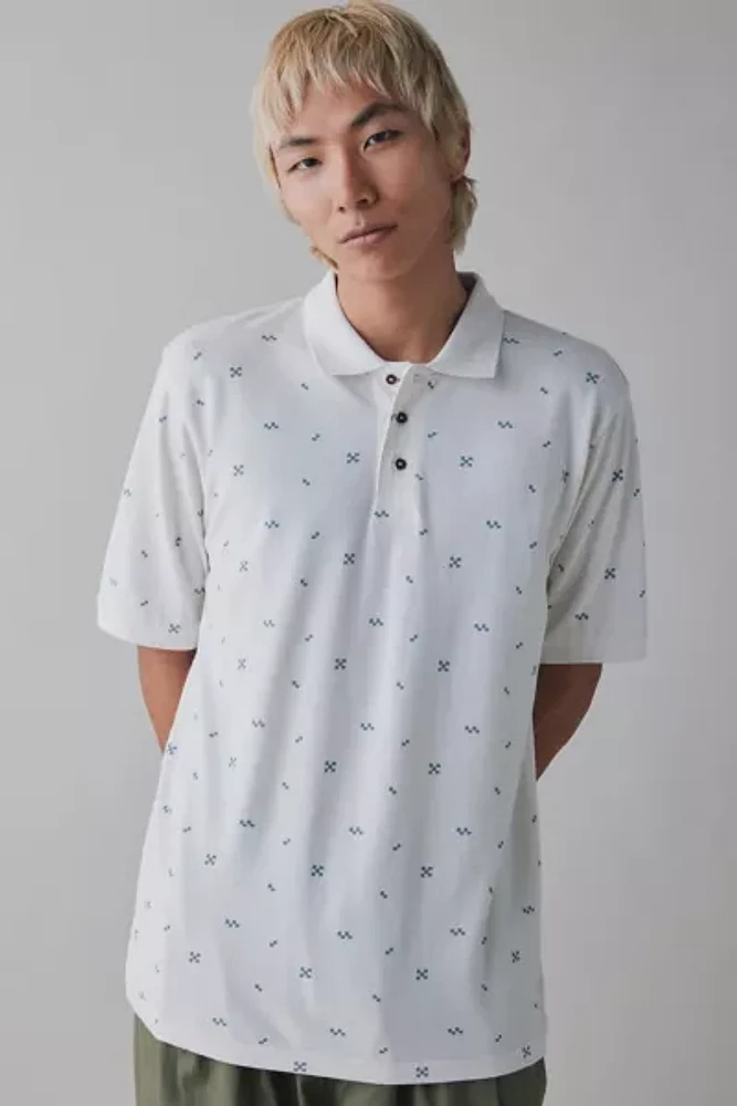 Katin Cube Cotton Pique Polo Shirt