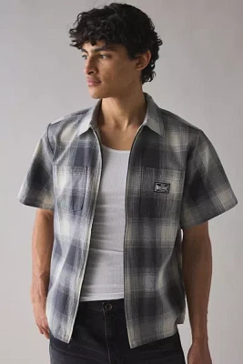 Loser Machine Plaid Woven Short Sleeve Shirt